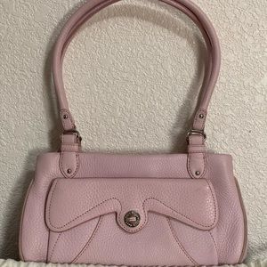 Cole Haan pebbled leather bag Blush Pink